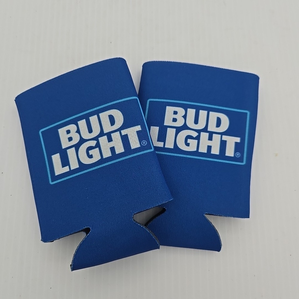 Bud Light 12 Oz Can Koozie Lot‎ Of 2